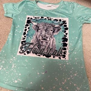 Herd it all girls shirt